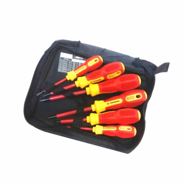 Destornillador para electricista x 6 pzs  en sobre - Imagen 2