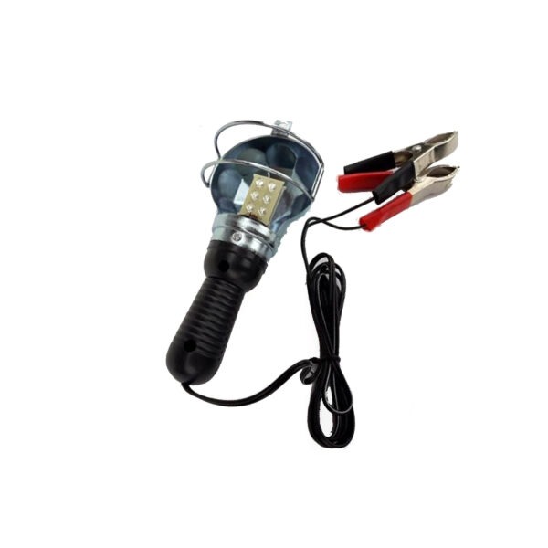 Portátil de Led 12 volt con pinzas en blister - AJ15