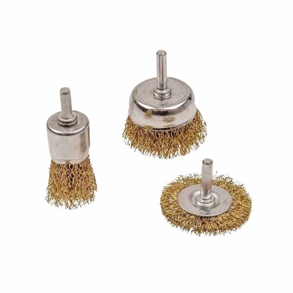 Cepillo para taladro - 3pzs