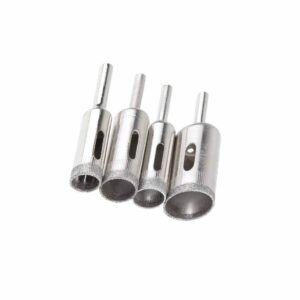 Mecha tubular diamantada para porcelanato x 4 pzs