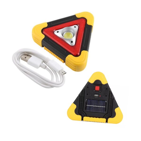 Baliza Triangulo solar chica carga USB