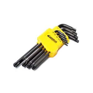 Llave Torx x 9 pzs. Largas Tamper