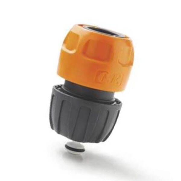 Acople rápido para manguera de 3/4" con válvula de corte