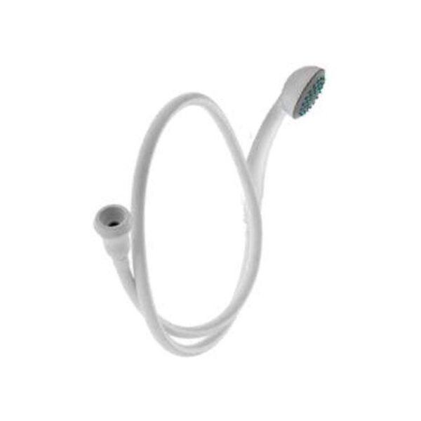 Ducha de mano económica con flexible plástico de 1,20 mts. (DUE)