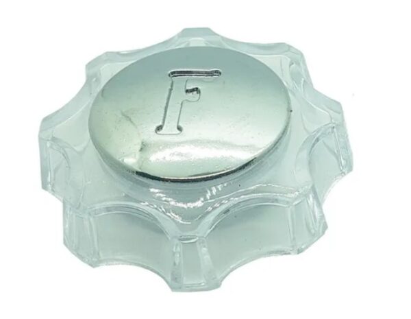 Volante Azabache Cristal Con 3 Insertos (VOAZCR)