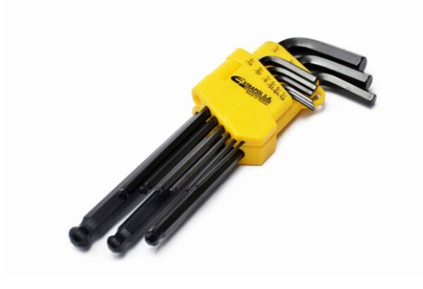 Llave Allen Hexagonal 9 pcs