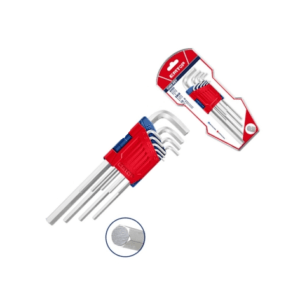 Llave Torx x 9 pzs. grande profesional