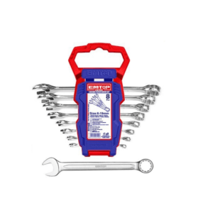 Llaves Combinadas 8 pzs Industrial 6-19mm Emtop