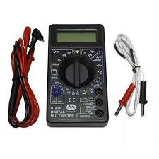 Tester con buzzer y temperatura - DT-838