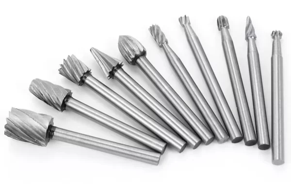 Fresas p/minitorno metal x 10 pcs
