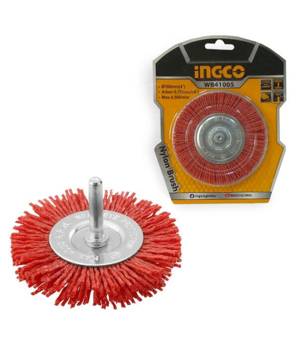 Cepillo nylon plano 4" 100mm