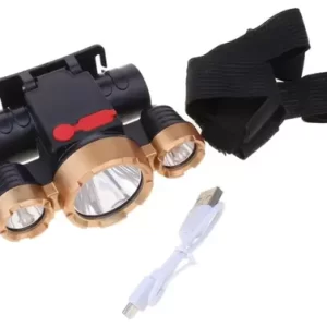 Linterna minero recargable