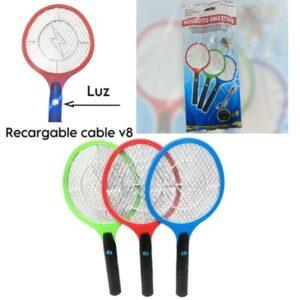 Raqueta mata moscas y mosquitos USB