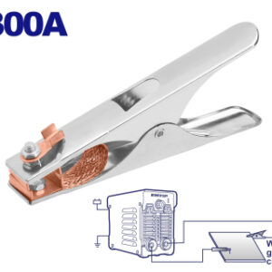 Pinza para masa 300A puente de cobre EMTOP