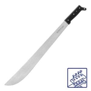 Machete 20 pulg cabo remachado hoja 1,9mm TV EMTOP