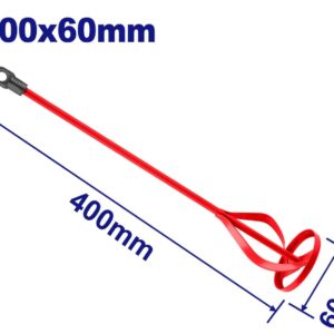 Mezclador Hex 8Mm Diam 60Mm X 400Mm Tv Emtop Emxe2306