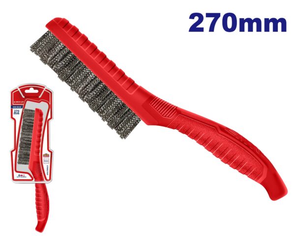 Cepillo acero 270mm 5 hileras Industrial EMTOP