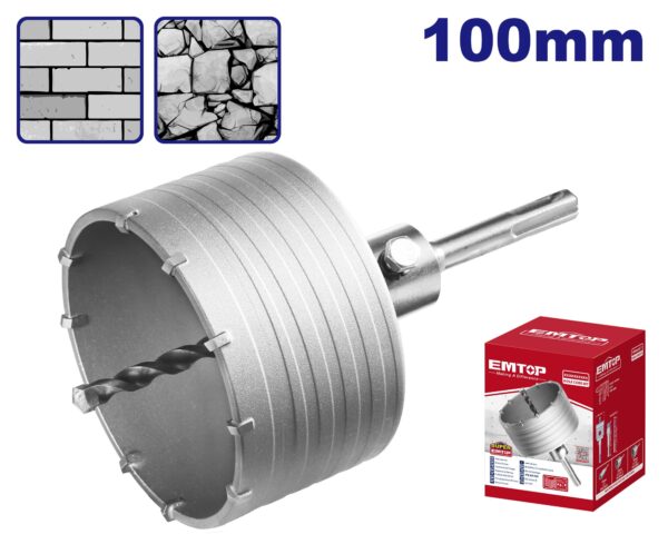 Mecha copa widia 100mm SUPER EMTOP