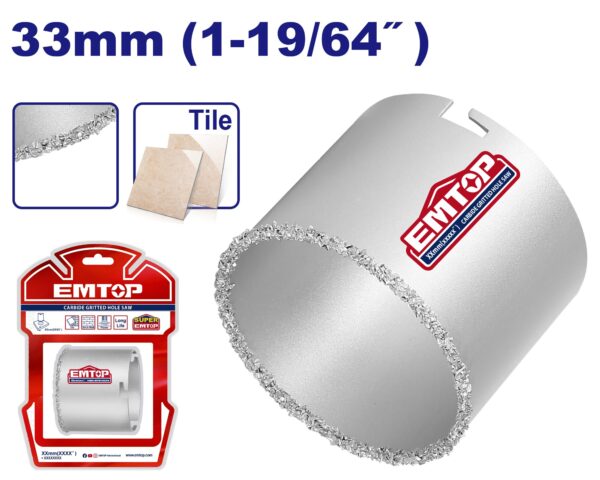 Mecha copa tungsteno 33mm SUPER EMTOP