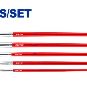 Set De Pinceles Artisticos 5 Pzs Top Value Emtop Emxa1K05