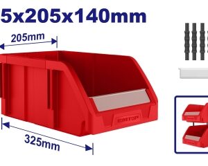 Bins storage encastrable 325x205x140mm TV