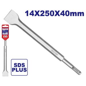 Cincel SDS plus plano ancho 40mm x 250mm ECHS132501