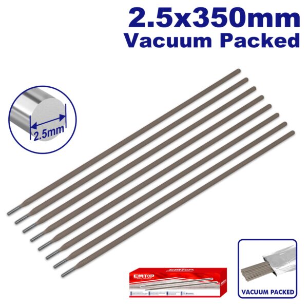 Electrodo PA 6013 diam 2,5mm x 5 kilos SUPER EMTOP