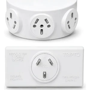 Ficha tripto multiple 10a blanco