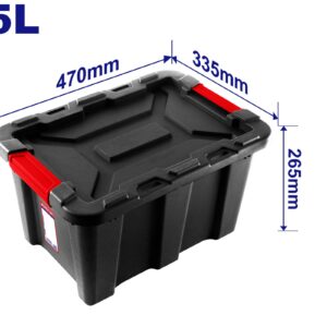 Contenedor organizador plastico ref 25 lt SUPER EM