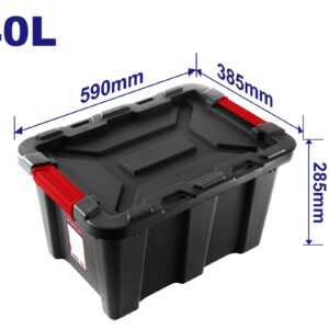 Contenedor organizador plastico ref 40 lt SUPER EM