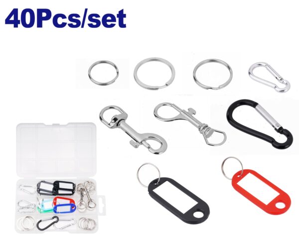 Set surtido de acces para llaves y llaveros TOP VA