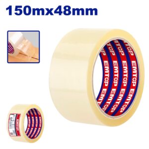 Rollo Cinta Embalar Incolora 48Mm X 150Mt Top Valu