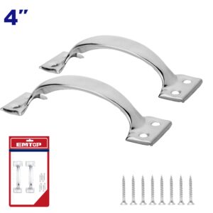 Manija Tirador De Puerta Zinc 4 Pul X 2 Unid C/tor