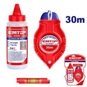Chocla tira linea con nivel 30mts c/polvo EMTOP EC