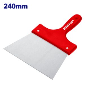 Espatula yesera 240mm hoja flexible 0,5mm EMTOP EM