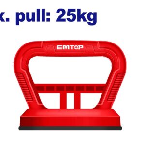 Ventosa 115mm ABS 25kg EMTOP EMKR1G25