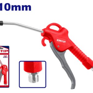 Pistola sopletear plastica pico corto 110mm  EMTOP
