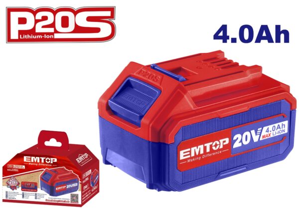 Bateria 20V 4Amp Lithium-Ion Ebpk20021