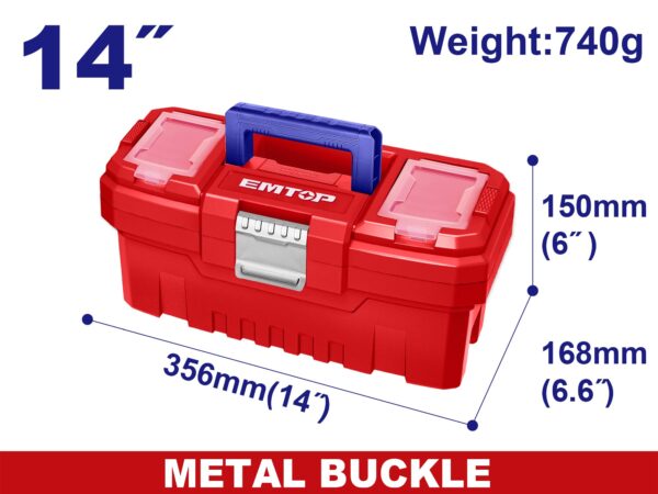 Caja Plastica 14Pul 356X168X150 Epbx1402