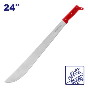Machete 24 Pulg Cabo Remachado Hoja 1,9Mm Emnu0124