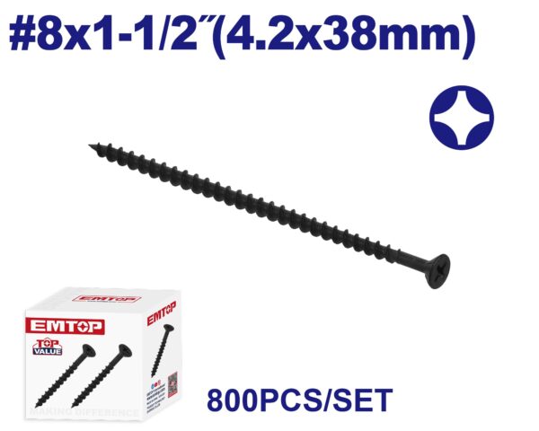 Tornillo Autoperf Mad 8X1.1/2 4,2X358Mm Emxso526