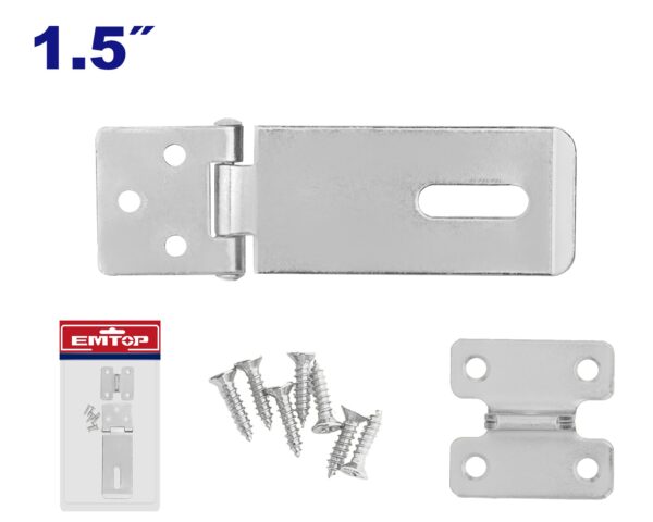 Porta Candado Galva 1,5 Pul-20Mm Esp 1,1Mm C/tor.e