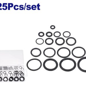 Set surtido 125 pzs orings Material NBR TOP VALUE