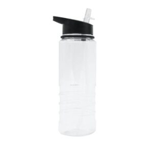 Botella plastica deportiva con tapa y sorvete