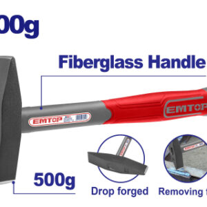 Martillo Piqueta Cincelador 500 Grs Emtop Emhm1335