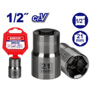 Tubo hexagonal Cr-V enc 1/2 21mm  ESCT12211
