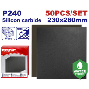 Lija Al Agua 230X280Mm Gr.240 X 50 Ehsp024016