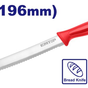 Cuchillo Corte Pan Ac.inox 8 Emtop Emkk1183