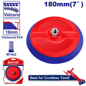 Disco Base Velcro Porta Lija 80Mm M14X2 Eppd18051