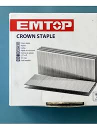 Caja de Grapa de corona 35mm 2500Pzs EMTOP ENAL183